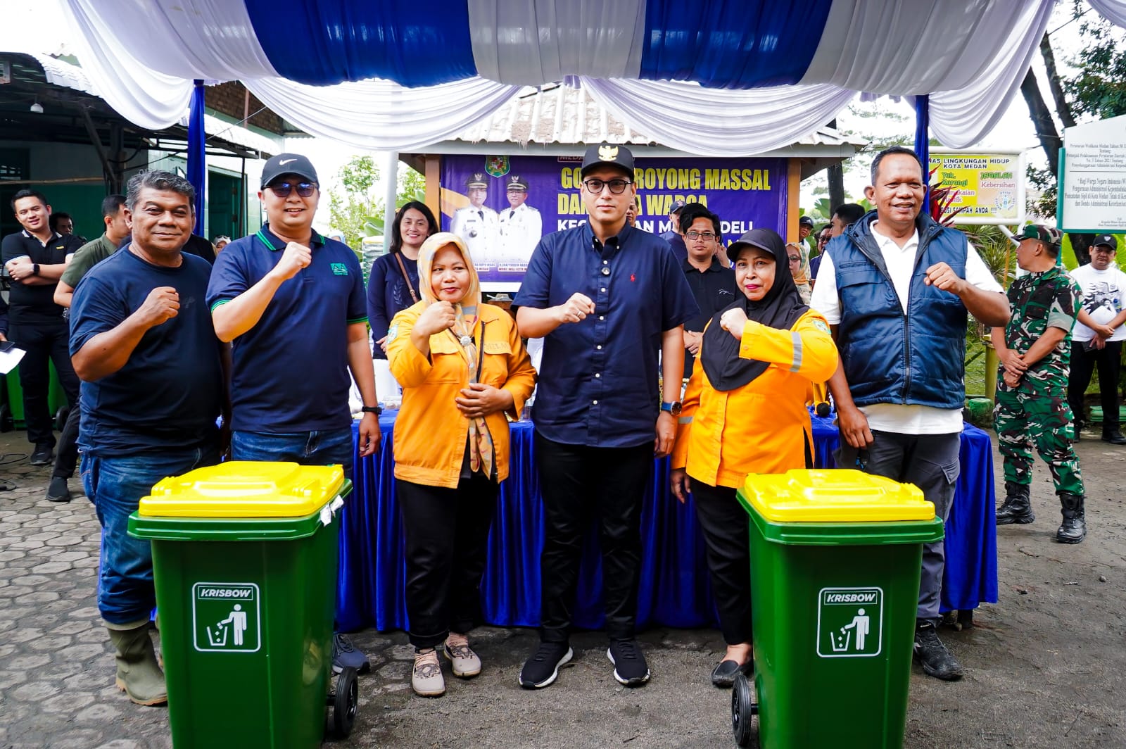 Dengar Keluhan Langsun Masyarakat, Rico Waas: Permasalahan Banjir di Mabar Hilir jadi Perhatian Khusus Pemko Medan