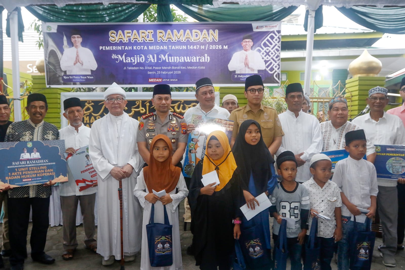 Safari Ramadan Perdana, Rico Waas Tegaskan Pembangunan Dimulai Dari Dalam Diri Bukan Untuk Memperkaya Diri