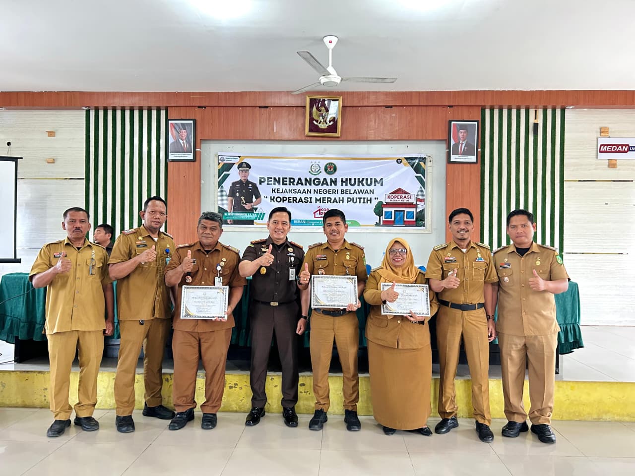 Kegiatan Penerangan Hukum & Pemberian Piagam Penghargaan Lomba Pengisian Aplikasi Jaga Desa