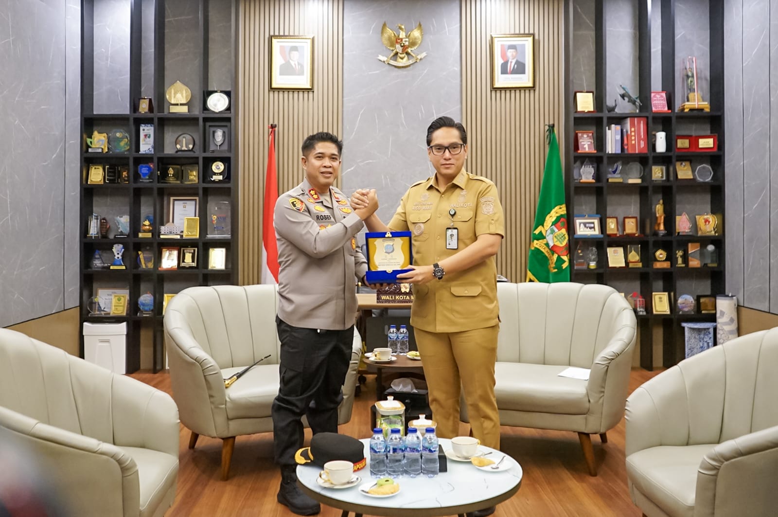 Wali Kota Medan & Kapolres Pelabuhan Belawan Bersinegi Wujudkan Kondusifitas Belawan Demi Kemajuan Kota