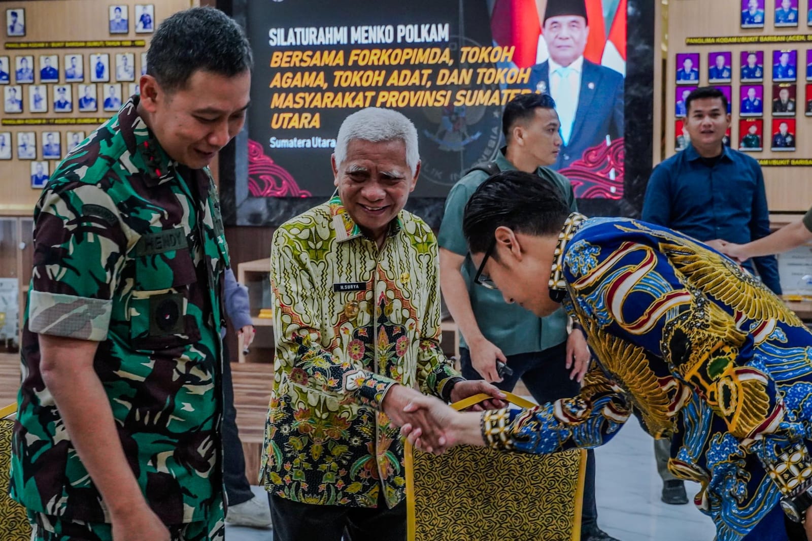 Rico Waas Hadiri Silaturahmi Menko Polkam, Bahas Kondisi Sosial Sumut