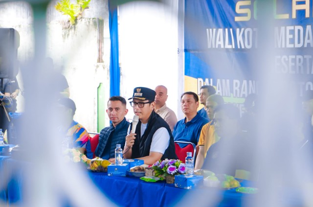 Wali Kota Medan Bertemu Warga Medan Kota, Masalah Banjir, Keamanan, Hingga Investasi Menjadi Sorotan Utama