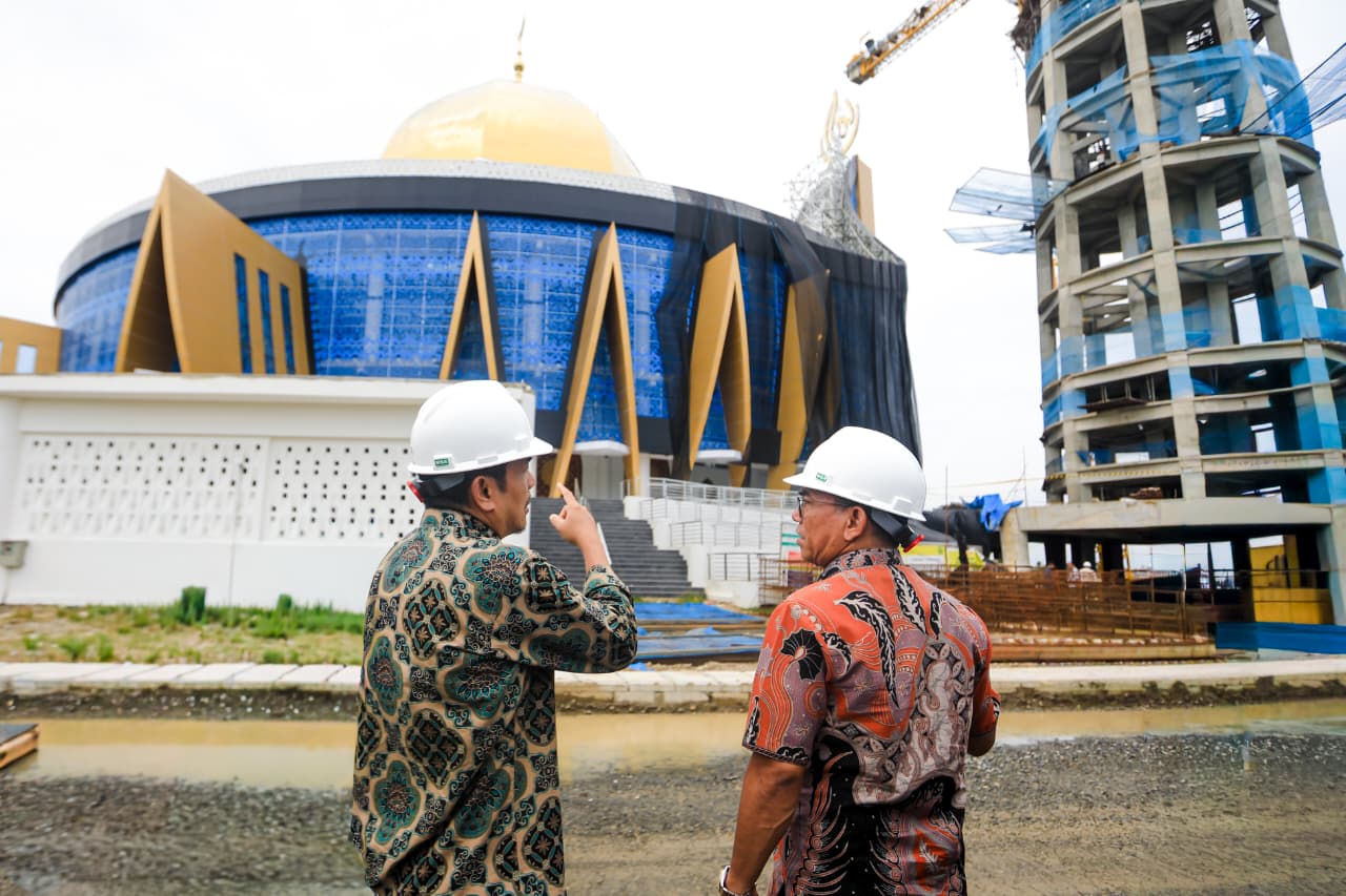 Tinjau Medan Islamic Center, Zakiyuddin Harahap: Harus Dimakmurkan dan Dikelola Dengan Baik