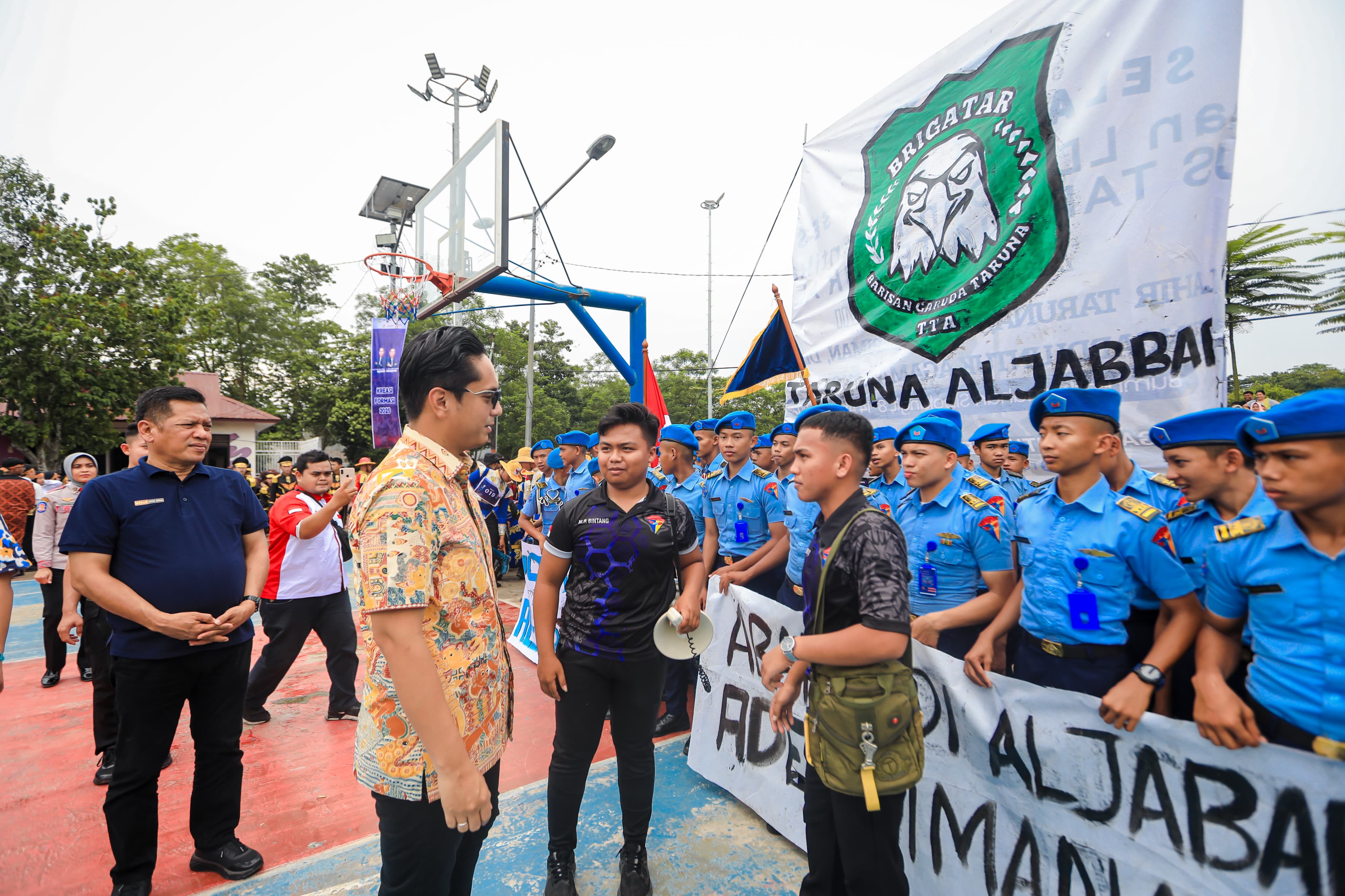 Diikuti 1.000 Pelajar, Rico Waas Berharap Lomba Kreasi Formasi Pemuda 2025 Sebagai Tonggak Semangat Baru Untuk jadi Generasi Emas Berprestasi