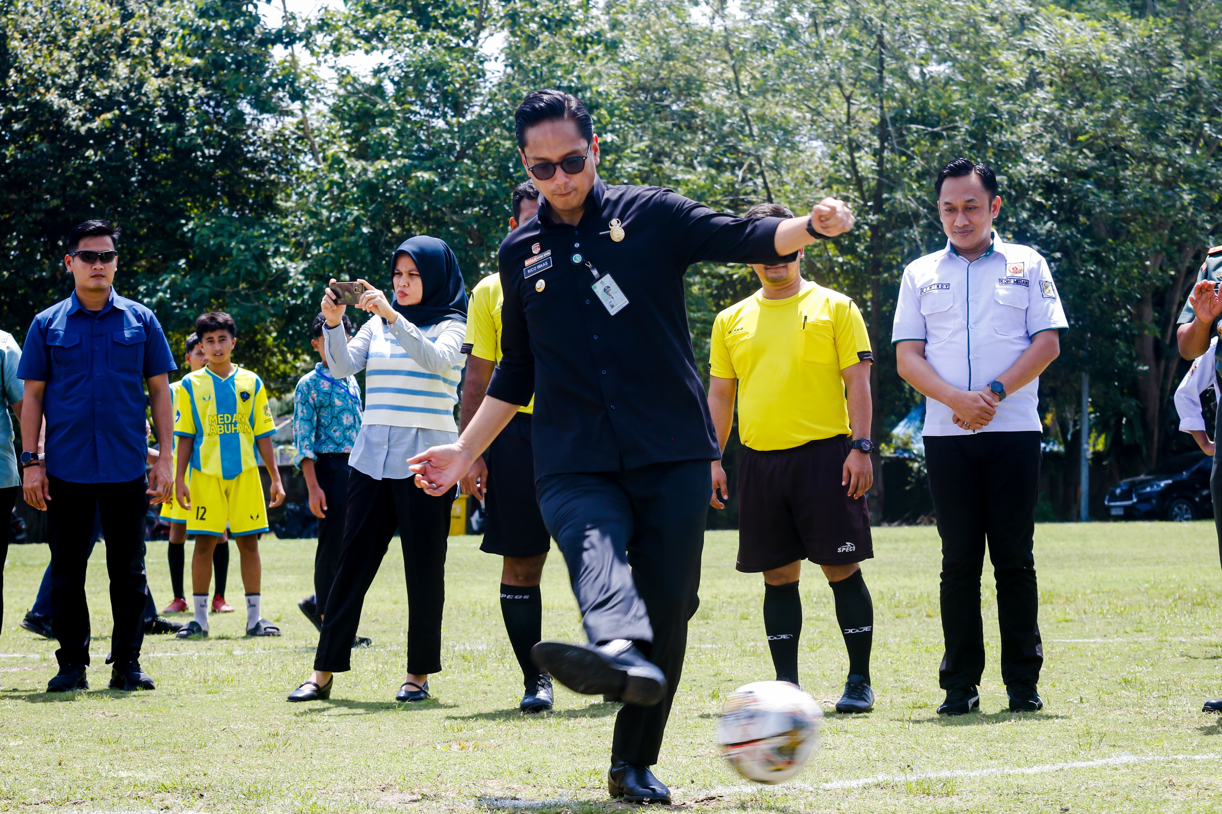 GSI 2025 Piala Wali Kota Medan Dibuka, Rico Waas: Ajang untuk Melahirkan Atlet Muda Berprestasi Kebanggaan Indonesia