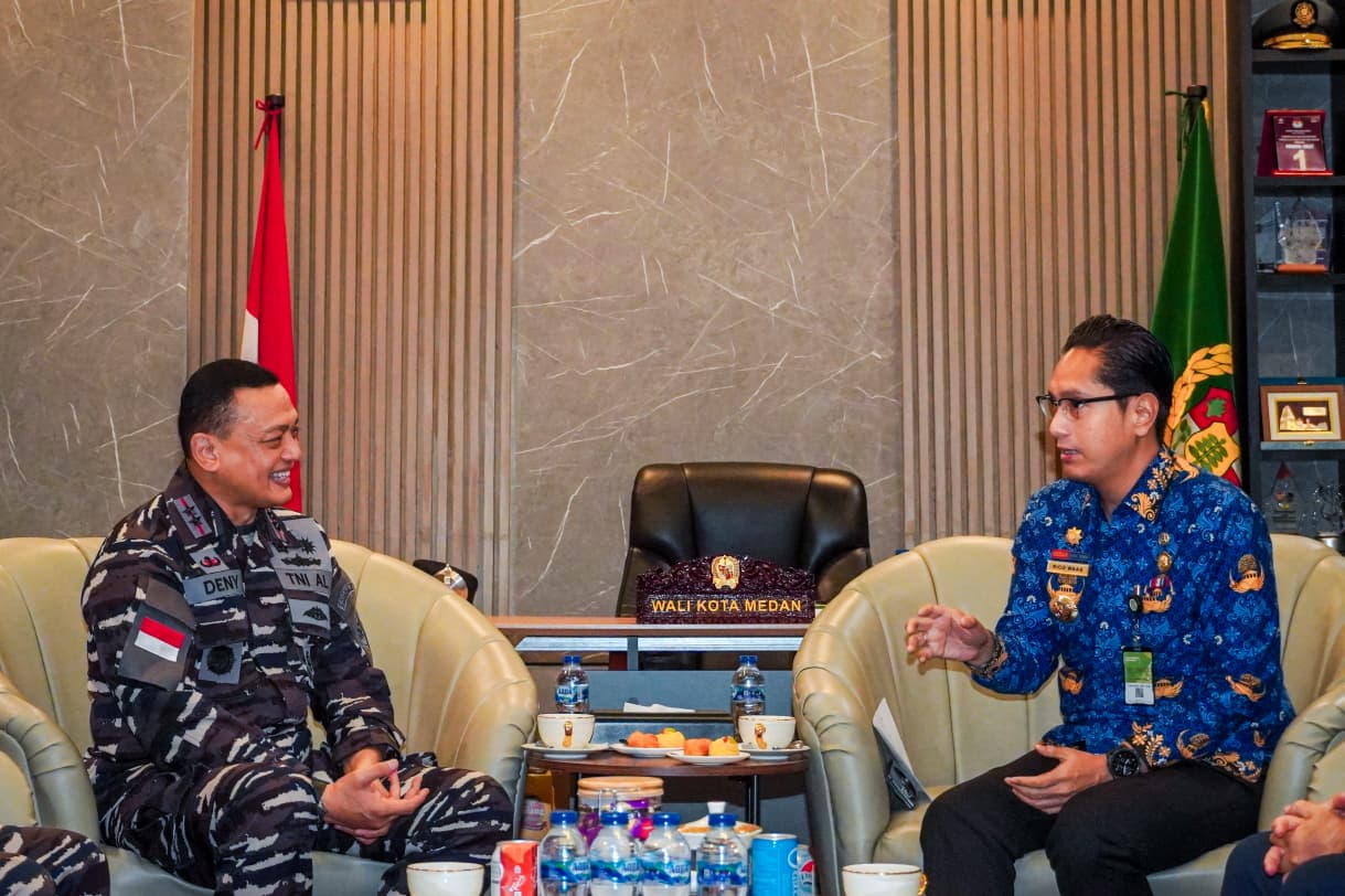 Terima Kunjungan Dankodaeral I TNI AL, Rico Waas Perkuat Koordinasi dan Sinergi Jaga Keamanan Laut Termasuk Peredaran Narkoba