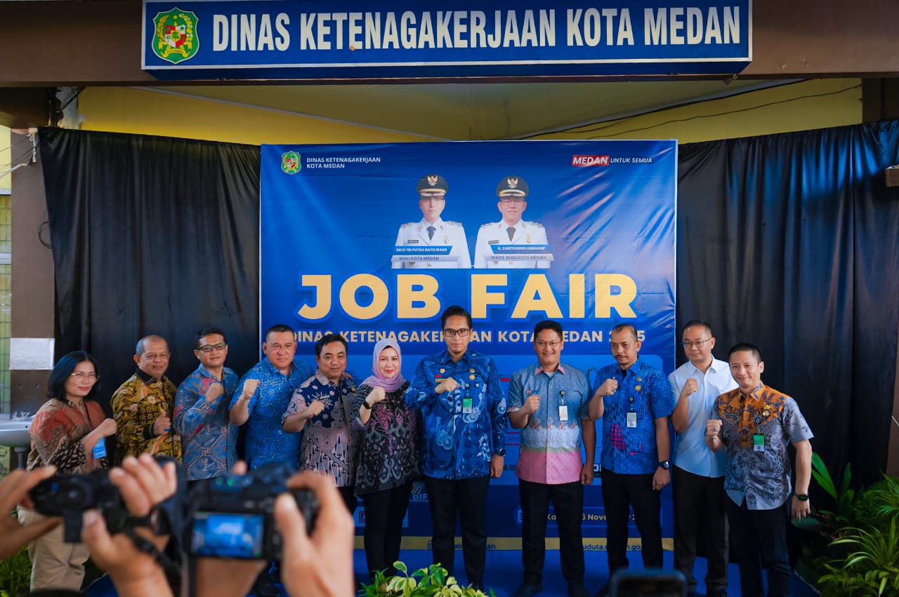 Pemko Medan Adakan Job Fair Besar-Besaran, Komitmen Rico Waas Atasi Permasalahan Lapangan Pekerjaan