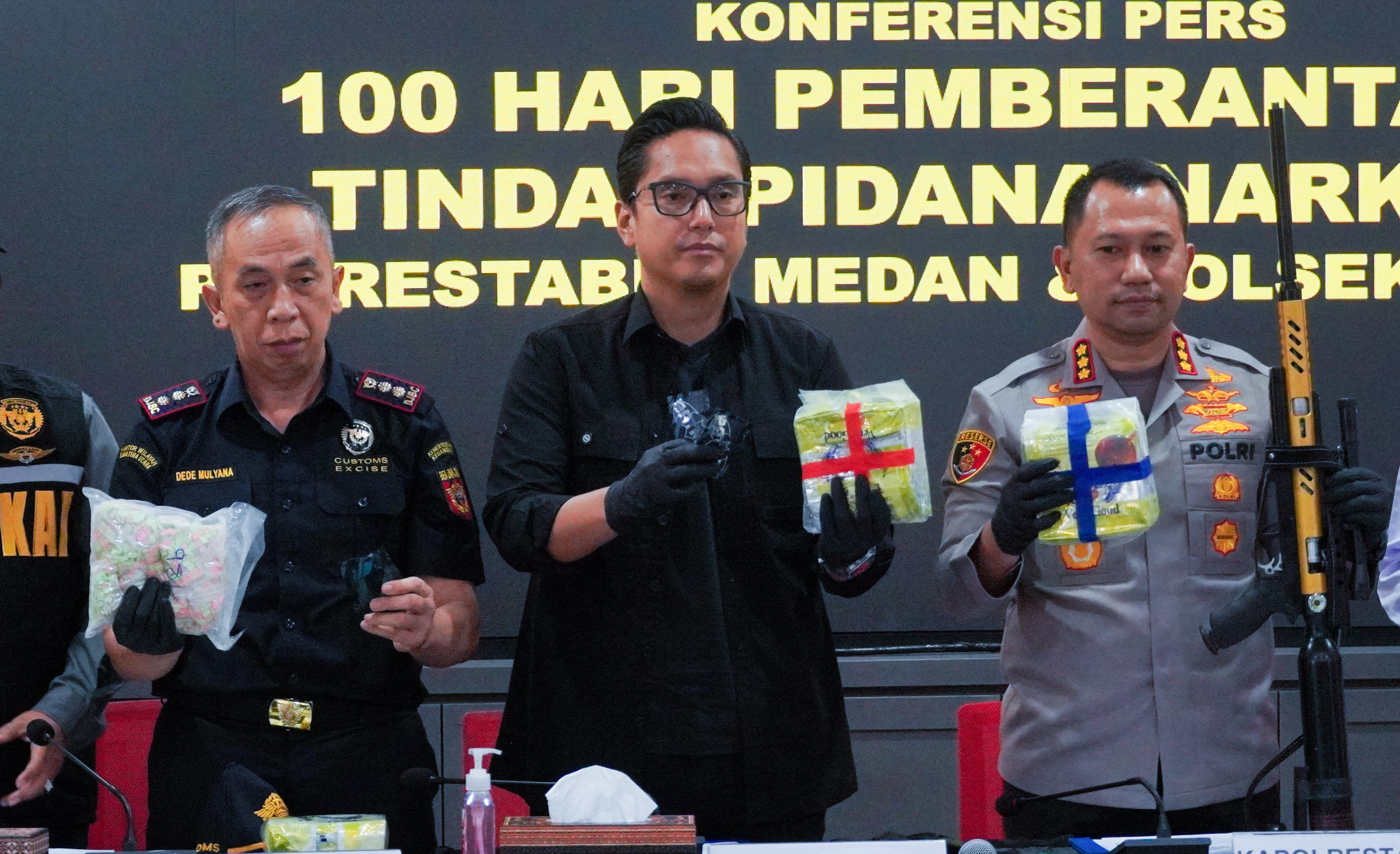 Rico Waas Apresiasi Kinerja Polrestabes Medan, Sinergi Pemberantasan Narkoba Semakin Diperkuat