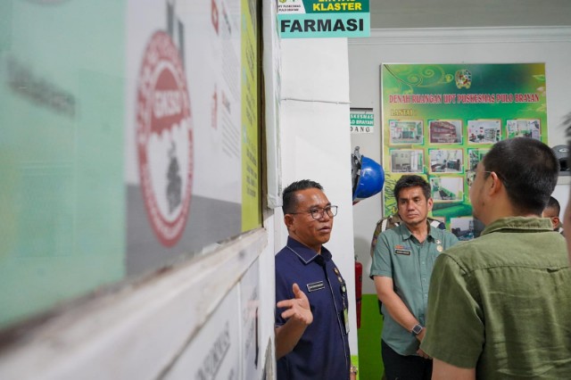 Tinjau Puskesmas Pulo Brayan, Wakil Wali Kota Tekankan Peningkatan Fasilitas