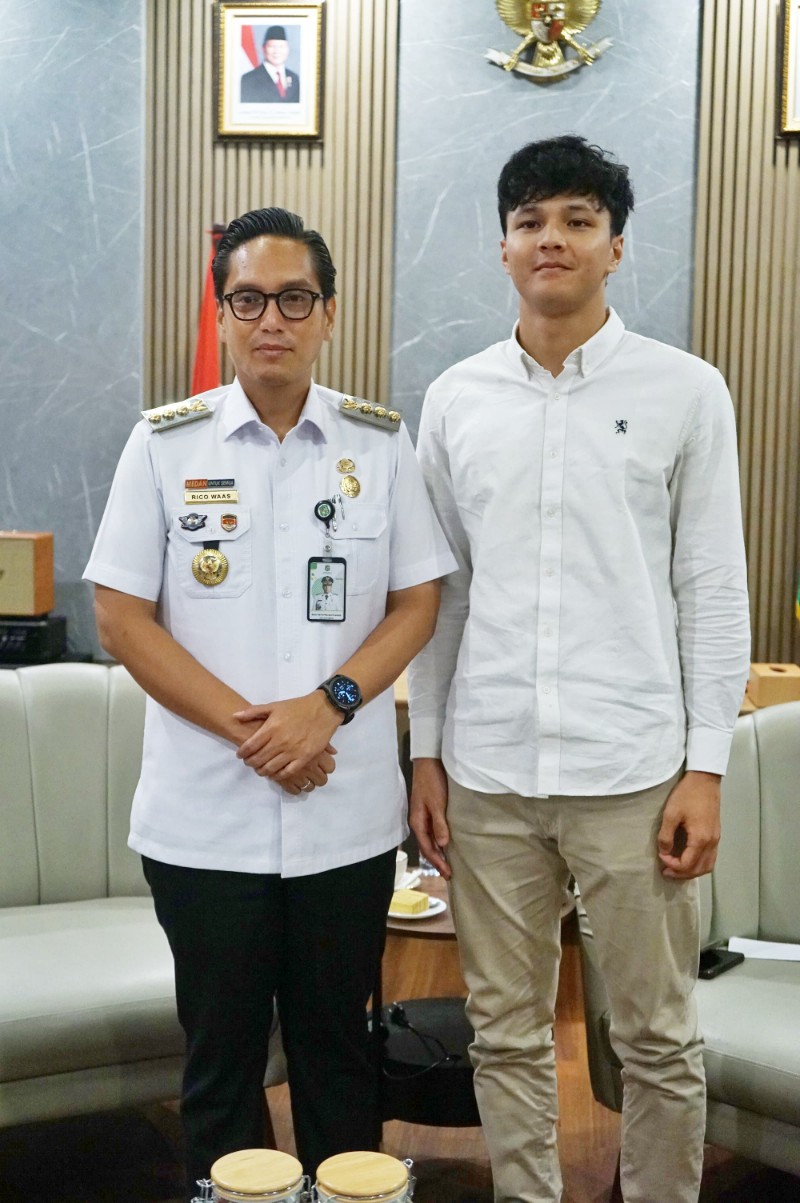 Rico Waas Apresiasi Prestasi Ziddane, Sang Juara Taekwondo Yang Mengharumkan Nama Medan di Kancah Internasional